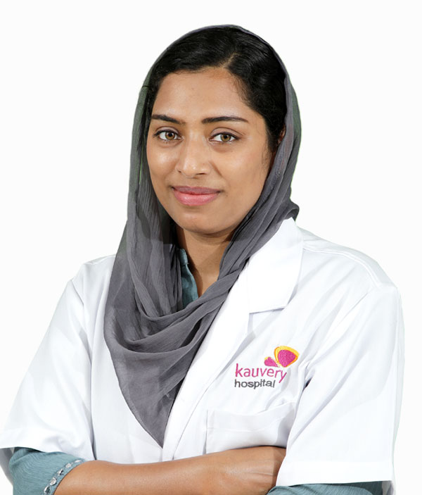 Dr. Shameela K S ENT, Head & Neck Surgery Kauvery Hospital Hosur