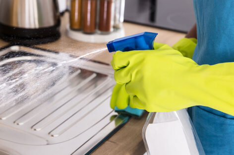 Maintaining sanitation and hygiene in the Kitchen