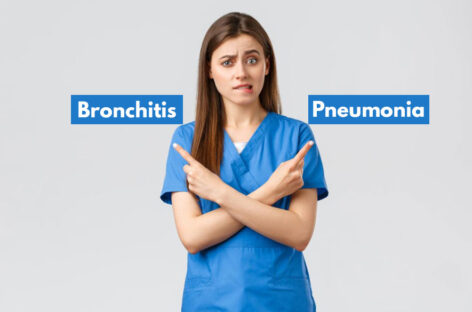 The difference between Bronchitis and Pneumonia