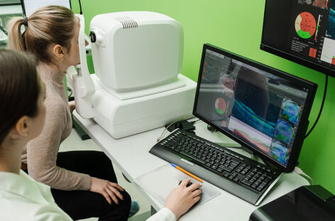 Optical Coherence Tomography procedure used in Cardiology