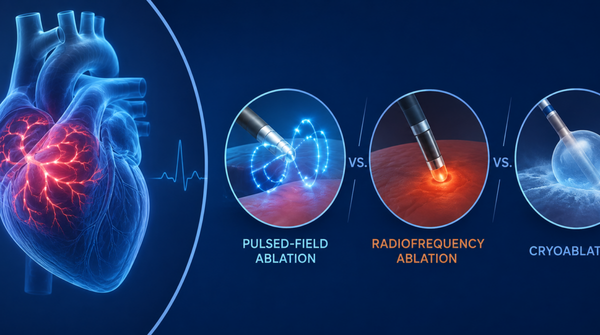 Pulsed-field vs. Radiofrequency vs. Cryoablation – Comparing Efficacy in Treating AFib