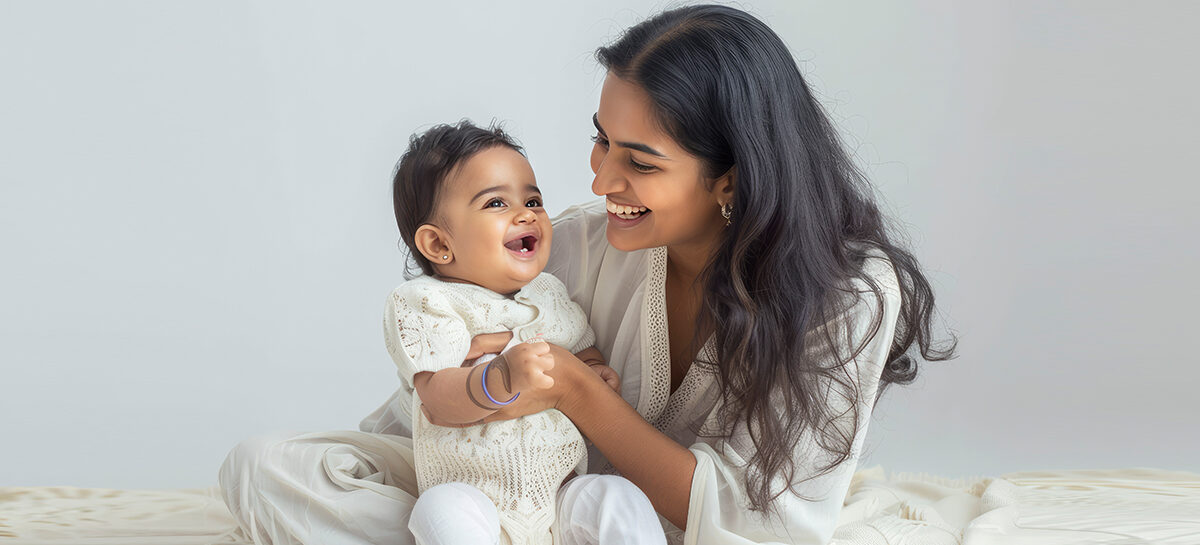 மகிழ்ச்சியான அம்மா = மகிழ்ச்சியான குழந்தை!