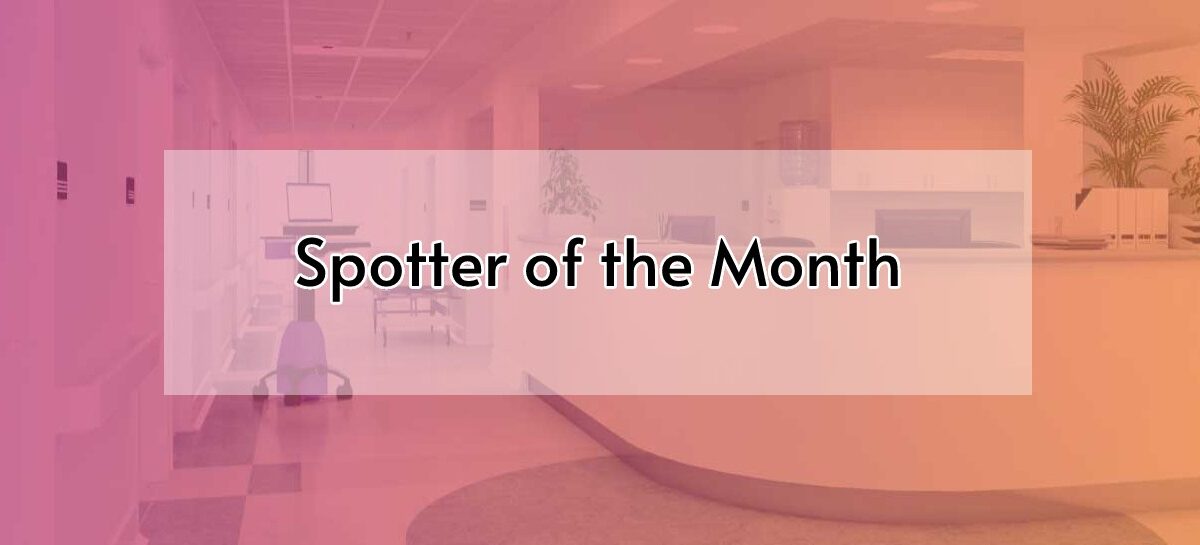 Spotter of the Month