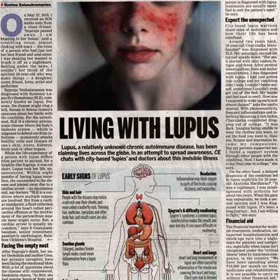 Living with lupus - The New Indian Express News