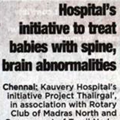 Hospital's intitive to treat babies with spine, brain abnormalities - Deccan Chronicle News
