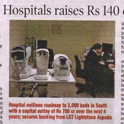 Kauvery Hospitals raises Rs 140 cr equity - DT Next News