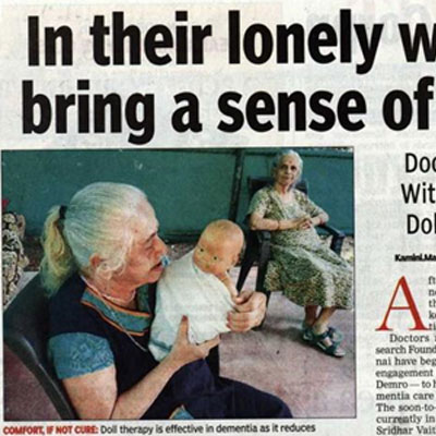 In their lonely world dolls bring a sense of belonging - The Times of India News