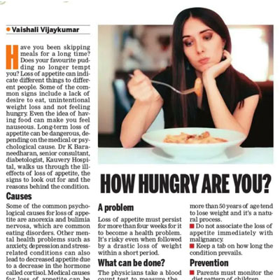 The Repercussions of High Cholesterol in Youth - Dr B Vijayasekaran, Consultant Interventional Cardiologist, Kauvery Hospital Heartcity