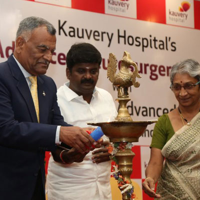 We recently launched our 4K 3D Visualisation Technology coupled with State of the Art Neuronavigation to aid Neurosurgery. - Arasu Malar News