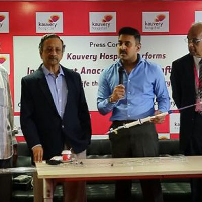 Kauvery Hospital Performs Indias First Anaconda Stent Graft System To Treat Life-threatening Aortic Aneurysm Rupture! - Arasu Malar