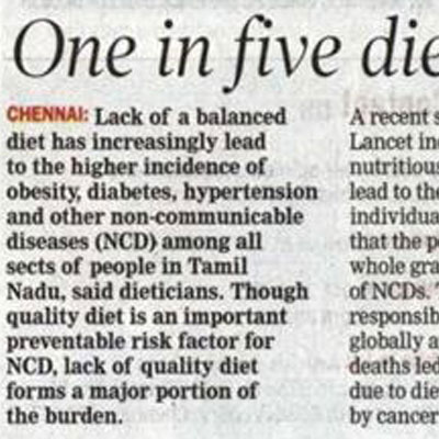 One in five dies due to lack of nutritious food reveals Lancet study - DT Next