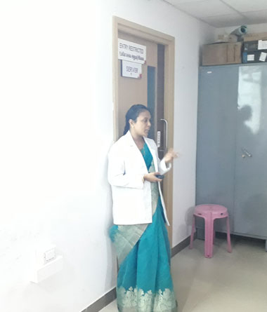 Health Talk About Conjunctivitis (Madras Eye) at Karaikudi