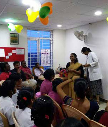 Nurses Day Celebrated at Karaikudi