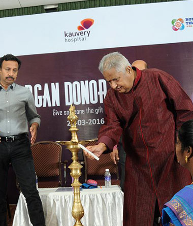Organ Donor Meet at Kauvery Hospital Trichy