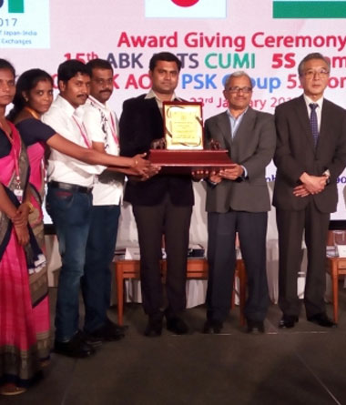 Kauvery Hospital Trichy awarded with 5S Platinum Award