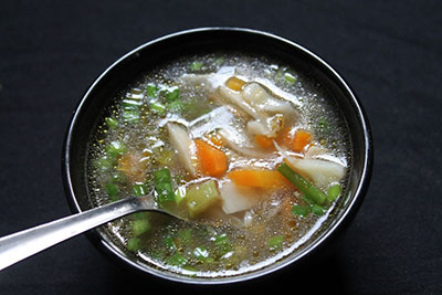 Healthy Vegetable Clear Soup