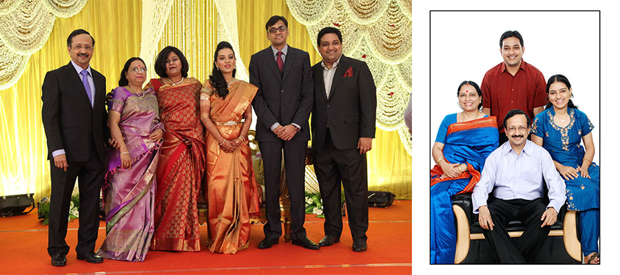 Dr. Sekar Family Image