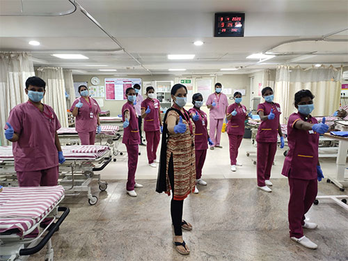 Delaying Hospital visit during a health emergency will lead to complications