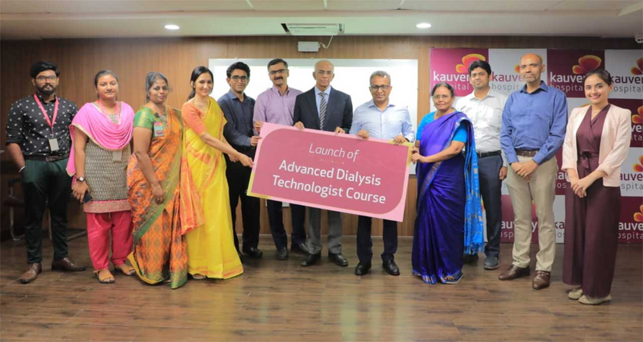 Launch of Advanced Dialysis Technologist Certificate Course at Kauvery Group of Hospitals