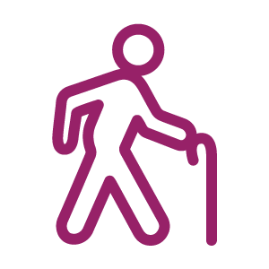 Difficulty standing, walking and bending backward
