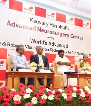 Launch of Advanced Neurosurgery Center at Kauvery Hospital