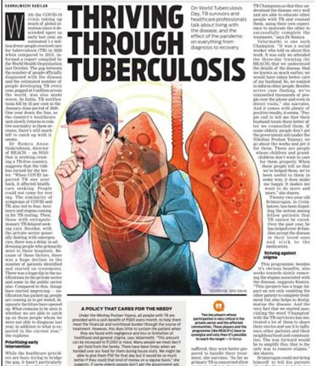 Thriving Through Tuberculosis