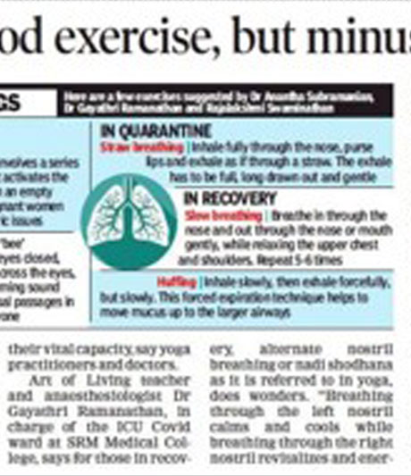 Breathing techniques