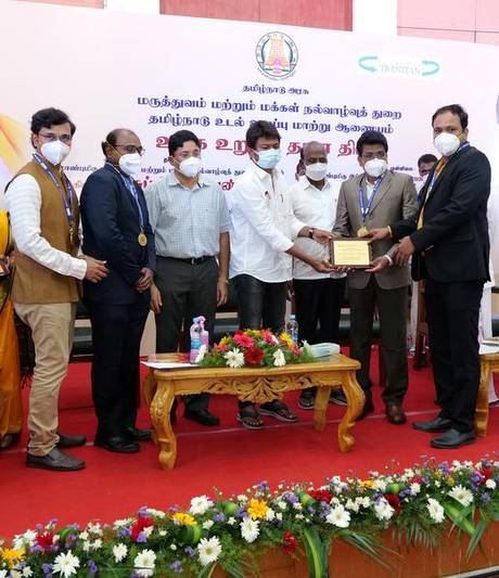 Kauvery Hospital wins award for renal transplantation