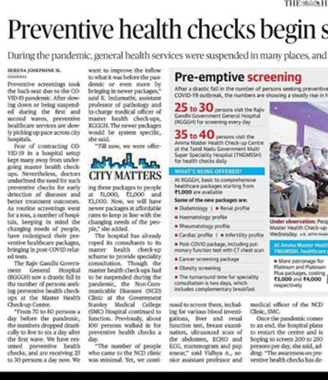 Preventive healthcare