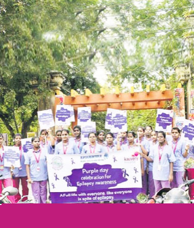 Walkathon by Kauvery Hospital Purple Day 2019