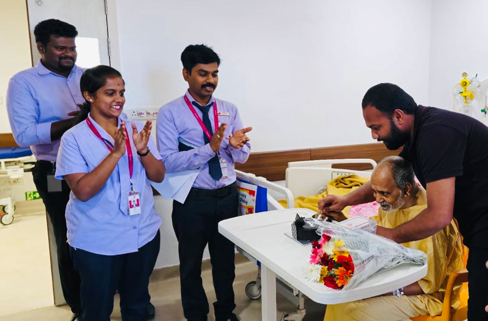 Celebrated a Patient’s Birthday
